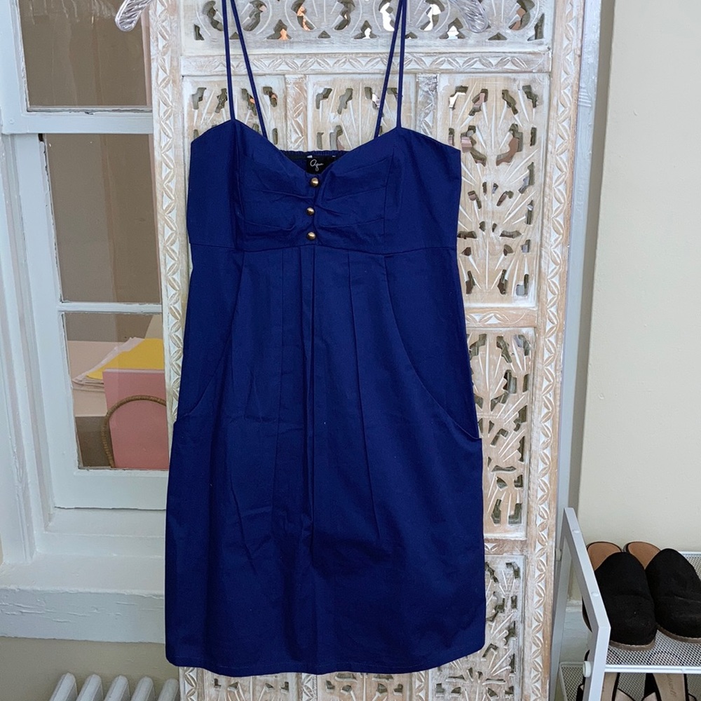 Aqua sailor dress